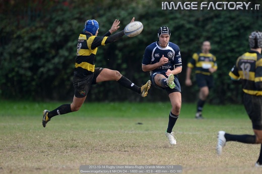 2012-10-14 Rugby Union Milano-Rugby Grande Milano 1213